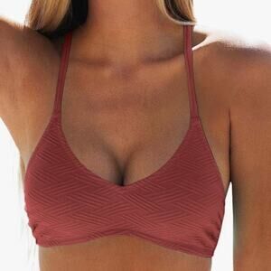 NWT CUPSHE Women's Bikini Top Size Small